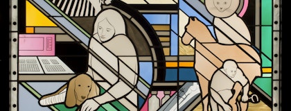 Stained Glass Window in OVC 