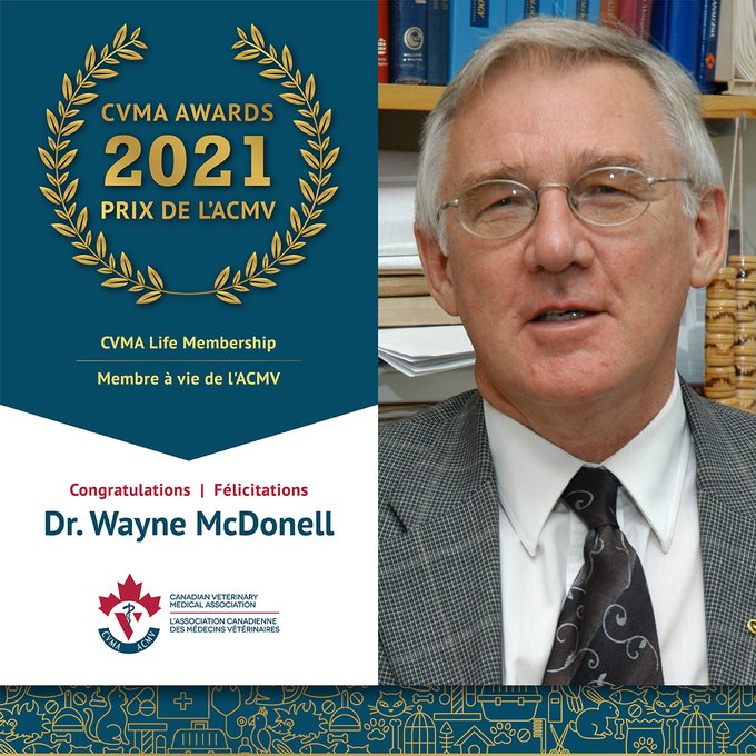 Dr. Wayne McDonell, Ontario Veterinary College, University of Guelph 